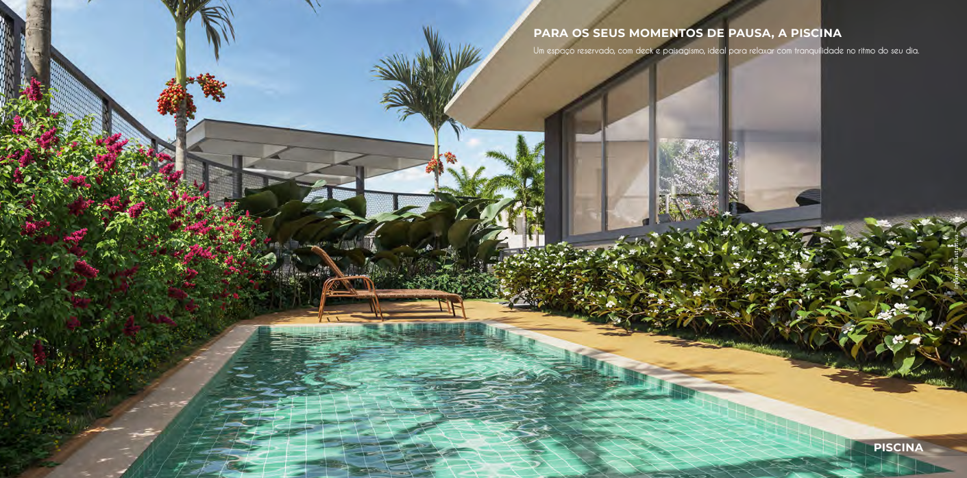 Área de Lazer - Piscina